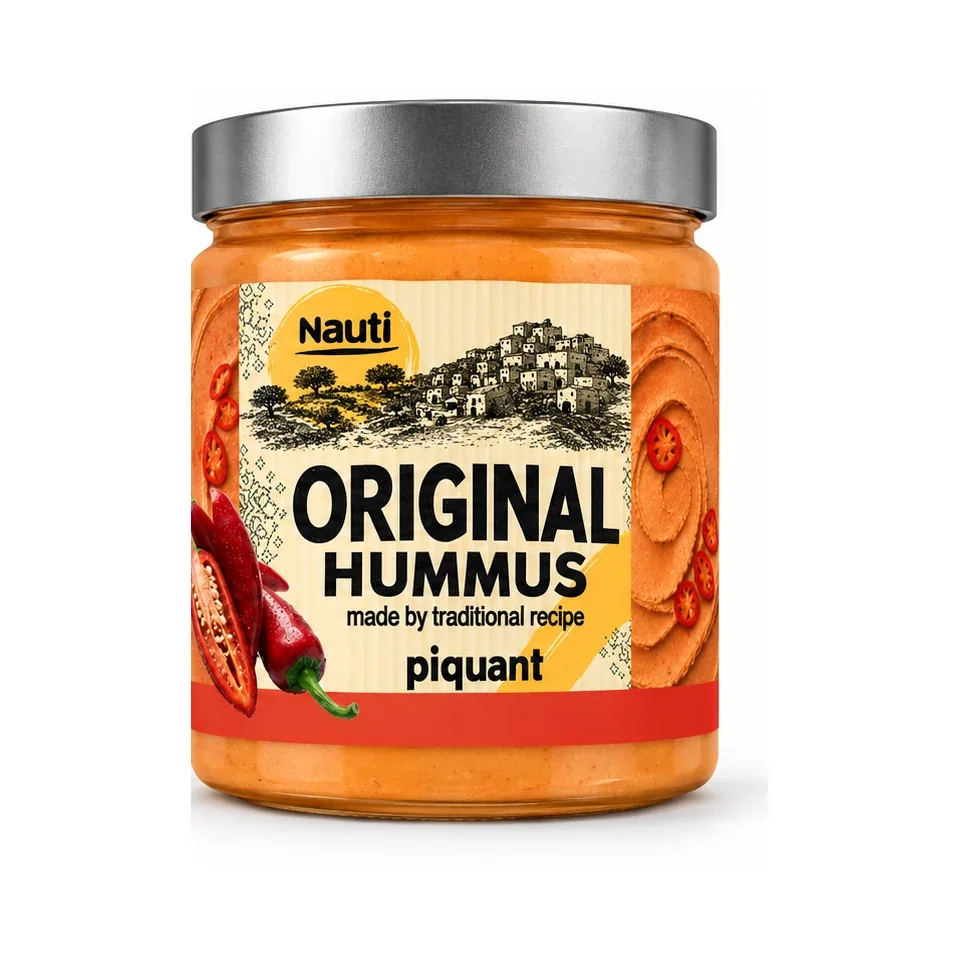 Nauti Original Hummus Piquant jar