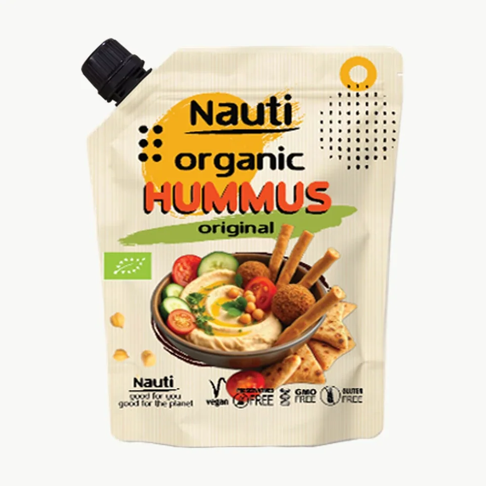 Nauti Organic Hummus Classic spout pouch